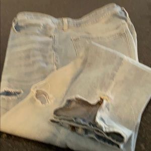 Jeans light blue old Navy size 14